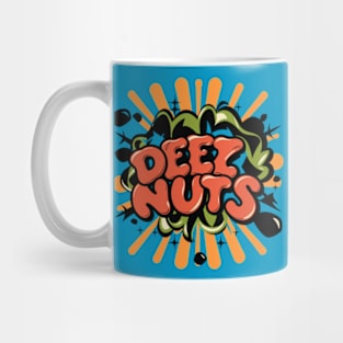 Deez Nutz Lettering Mug